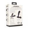 Vibrating and Tapping Silicone Prostate Massager with Ball Stimulator - Black